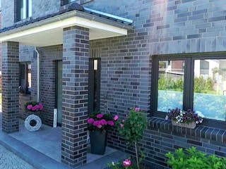 Massivhaus ELBHANG von Kagebau, Stadtvilla Außenansicht 1