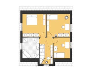 Massivhaus Friesenhaus 145 von ROTH MASSIVHAUS, Grundriss 1