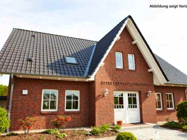 Massivhaus Friesenhaus Föhr von Elm Bau - Massiv- und Holzrahmenhäuser,  Außenansicht 1