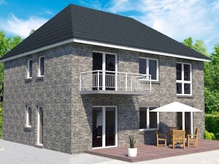 Massivhaus GENERATION-S von Kagebau,  Außenansicht 3