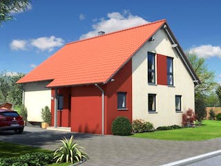 Massivhaus Haus Classic von ÄSTHETIK-HAUS Schlüsselfertig ab 224280€,  Außenansicht 4