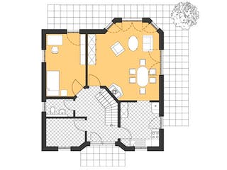 Massivhaus Haus Schwerin von ROTH MASSIVHAUS,  Grundriss 2