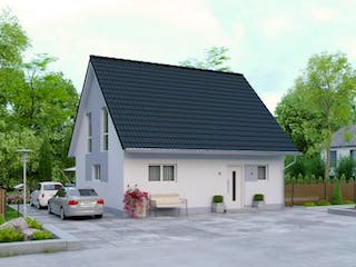 Massivhaus IL-1-129 von Elbe-Haus®, Außenansicht 1