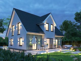 Massivhaus IL-1-142 von Elbe-Haus®,  Außenansicht 1