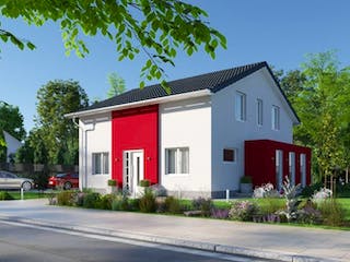 Massivhaus IL-1-166 von Elbe-Haus®, Außenansicht 2