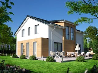 Massivhaus IL-1-166 von Elbe-Haus®, Außenansicht 3