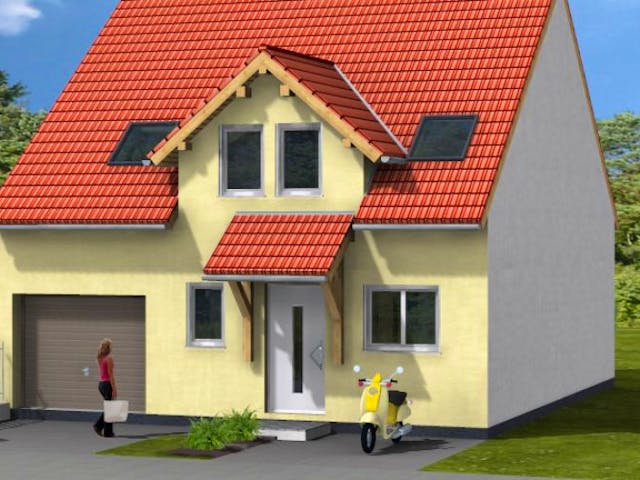 Massivhaus Massivhaus Bad Homburg von Immobilien Atelier Klaus Reuter,  Außenansicht 1