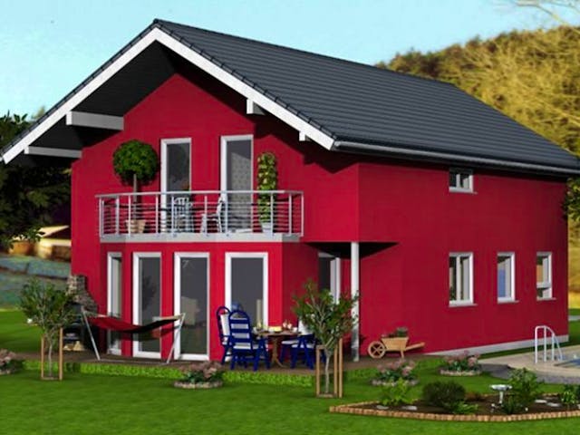Massivhaus Massivhaus Bad Vilbel von Immobilien Atelier Klaus Reuter,  Außenansicht 1