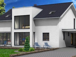 Massivhaus Massivhaus Kahl von Immobilien Atelier Klaus Reuter, Außenansicht 2
