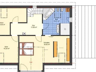 Massivhaus Massivhaus Kahl von Immobilien Atelier Klaus Reuter, Grundriss 1