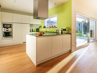 Massivhaus Bauhaus-Modern Classic 180 von ECO System HAUS Schlüsselfertig ab 513400€, Cubushaus Innenansicht 1