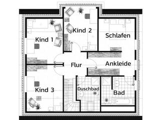 Massivhaus SEEBLICK von Kagebau, Stadtvilla Grundriss 2