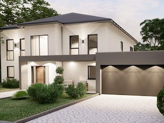 Massivhaus Stadtvilla Sessenhausen 40-030 von Econ Das Haus, Außenansicht 1