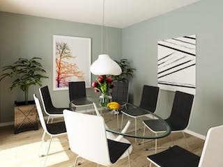 Massivhaus Stadtvilla SV140 Variante K von Baudirekt, Stadtvilla Innenansicht 3