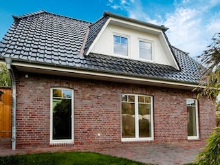 Massivhaus Star von Kagebau,  Außenansicht 2