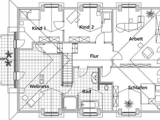 Massivhaus SÜLLBERG von Kagebau, Grundriss 2