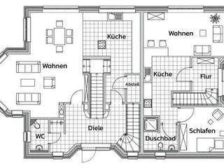 Massivhaus SÜLLBERG von Kagebau, Grundriss 1