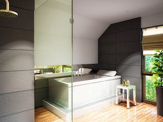 Fertighaus SUNSHINE 136 V7 von Living Fertighaus Schlüsselfertig ab 404801€, Stadtvilla Innenansicht 3