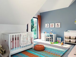 Fertighaus SUNSHINE 144 Poing von Living Fertighaus, Satteldach-Klassiker Innenansicht 1