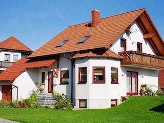 Massivhaus Sybille von HSE Massivhaus, Außenansicht 1