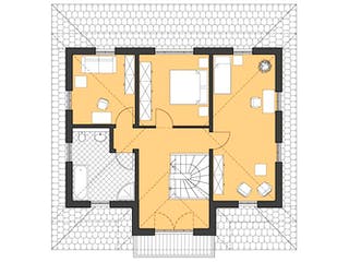 Massivhaus Villa Ravenna von ROTH-MASSIVHAUS, Stadtvilla Grundriss 1