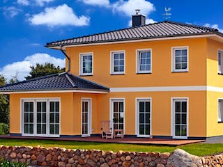 Massivhaus Villa Verona von ROTH-MASSIVHAUS, Stadtvilla Außenansicht 1