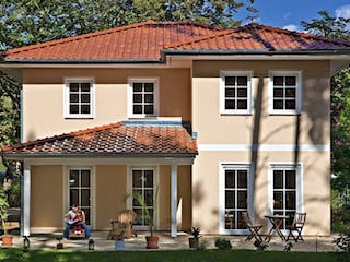 Massivhaus Villa Verona von ROTH MASSIVHAUS, Stadtvilla Außenansicht 3