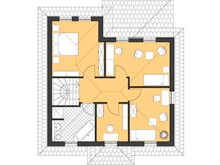 Massivhaus Villa Verona von ROTH-MASSIVHAUS, Stadtvilla Grundriss 1