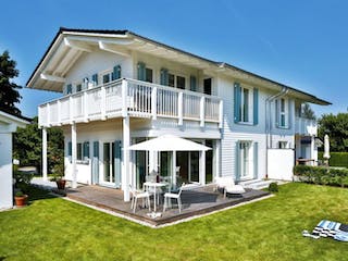 Fertighaus Vitalhaus Breitbrunn von Regnauer Hausbau Schlüsselfertig ab 416455€,  Außenansicht 1