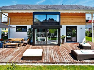 Fertighaus Vitalhaus Oberpframmern von Regnauer Hausbau Schlüsselfertig ab 618925€, Außenansicht 1