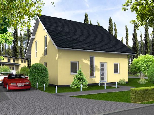 Massivhaus Würzburg 137 von PRO-IM Neo,  Außenansicht 1