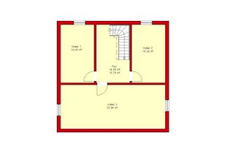 Massivhaus Würzburg 155 von PRO-IM Neo, Stadtvilla Grundriss 3