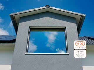 Fertighaus MH LIFE von Fertighaus WEISS Schlüsselfertig ab 428058€, Satteldach-Klassiker Außenansicht 5