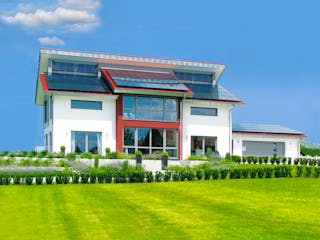 Fertighaus MH STYLE von Fertighaus WEISS Schlüsselfertig ab 647739€, Pultdachhaus Außenansicht 2