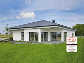 Fertighaus MH VITA von Fertighaus WEISS Schlüsselfertig ab 705007€, Bungalow Außenansicht 4