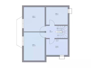 Massivhaus Haus Junghans von Projektbau Mutter, Satteldach-Klassiker Grundriss 3