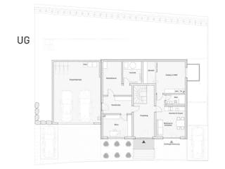 Massivhaus Hanghaus mit Einliegerwohnung und Pool von MYMassivhaus, Stadtvilla Grundriss 3