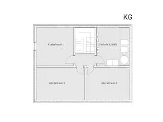 Massivhaus Massivhaus Grossmann von MYMassivhaus, Satteldach-Klassiker Grundriss 3