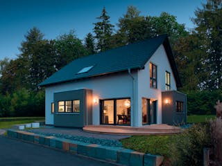 Fertighaus MH Bad Vilbel - NEO 312 von FingerHaus Schlüsselfertig ab 479927€, Satteldach-Klassiker Außenansicht 4