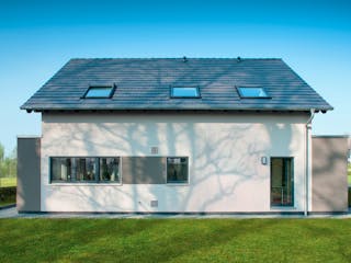 Fertighaus MH Bad Vilbel - NEO 312 von FingerHaus Schlüsselfertig ab 479927€, Satteldach-Klassiker Außenansicht 3