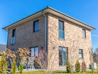 Massivhaus Fockbel von Nissen Massivhaus, Stadtvilla Außenansicht 3