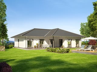 Fertighaus NIVO 140W von FingerHaus Schlüsselfertig ab 384066€, Bungalow Außenansicht 1