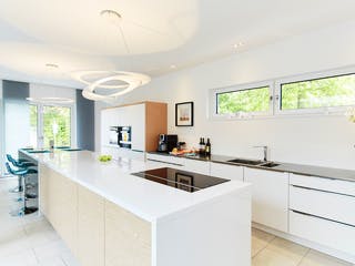 Fertighaus Musterhaus Bad Vilbel von OKAL Haus Schlüsselfertig ab 463900€, Pultdachhaus Innenansicht 2