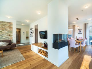 Fertighaus Musterhaus Estenfeld von OKAL Haus Schlüsselfertig ab 686900€, Satteldach-Klassiker Innenansicht 2