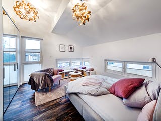 Fertighaus Musterhaus Estenfeld von OKAL Haus Schlüsselfertig ab 686900€, Satteldach-Klassiker Innenansicht 7