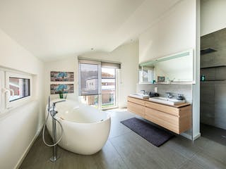 Fertighaus Musterhaus Günzburg von OKAL Haus Schlüsselfertig ab 664900€, Satteldach-Klassiker Innenansicht 6