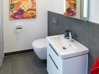 Fertighaus Musterhaus Stelle von OKAL Haus Schlüsselfertig ab 429900€, Bungalow Innenansicht 3