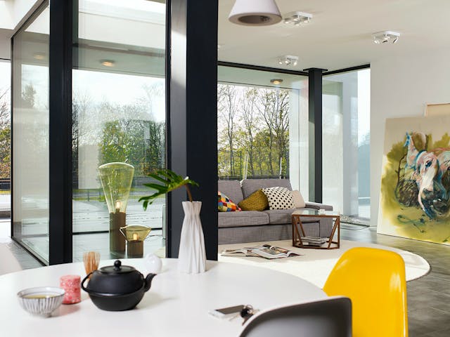 Fertighaus Musterhaus Wuppertal von OKAL Haus Schlüsselfertig ab 795900€, Cubushaus Innenansicht 2