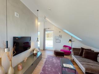 Fertighaus TownHouse 13.2 Satteldach von OKAL Haus Schlüsselfertig ab 605900€, Satteldach-Klassiker Innenansicht 5