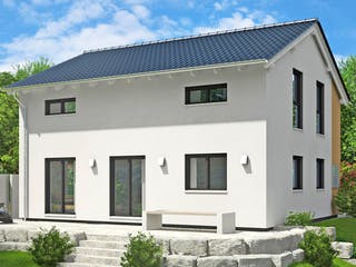 Fertighaus Oslo von Fingerhut Haus Schlüsselfertig ab 403506€, Satteldach-Klassiker Außenansicht 2